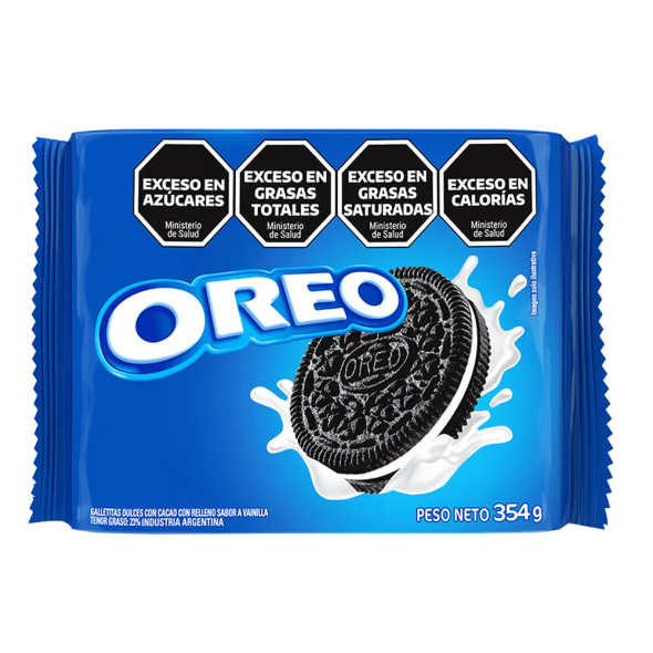 Oreo Galletas Tipo Sándwich Rellenas de Crema de Chocolate, 354 g (Tripack)