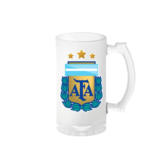 Chopp Vaso de Vidrio AFA 3 Estrellas Taza de Vidrio para Cóctel Medida Perfecta para Preparar Fernet, 473 ml Chopp Vaso de Vidrio AFA 3 Estrellas Taza de Vidrio para Cóctel Medida Perfecta para Preparar Fernet, 473 ml