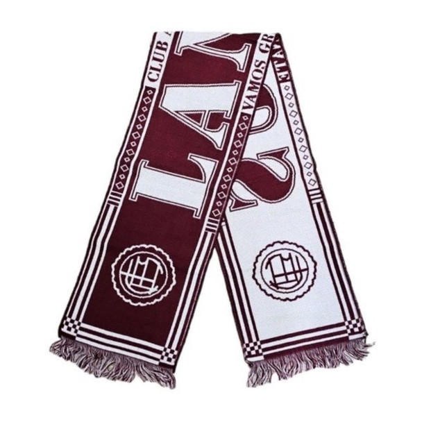 Club Atlético Lanús Bufanda de Hilo el Accesorio Perfecto Para los Hinchas