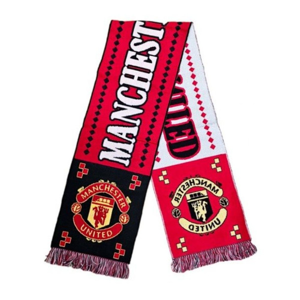 Bufanda Manchester United en Hilo: Elegancia y Orgullo Red Devil