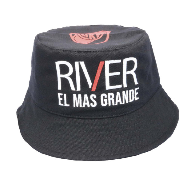 Gorro Oficial Piluso Bob River Plate Diseño El Más Grande Gabardina Sombrero de Pescador Sombrero Para el Sol C.A.R.P, 58 cm