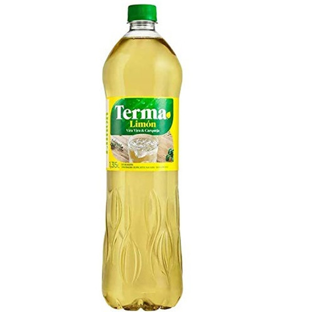 Terma Limón Vira Vira & Carqueja Bebida Refrescante Amarga Con Hierbas, 1,35 l