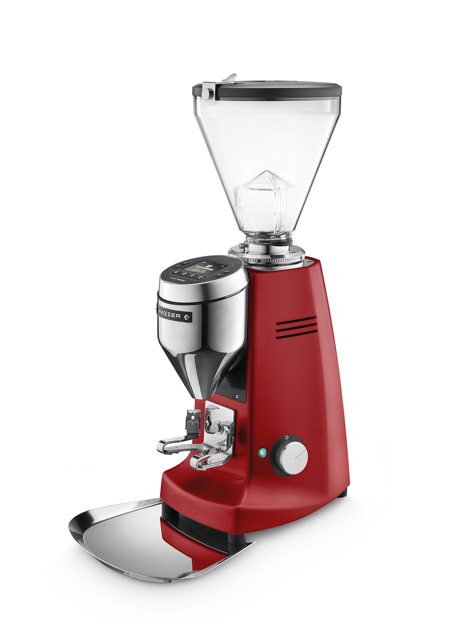 Mazzer Super Jolly V Pro Electronic Red Espresso Grinder F&O Imports
