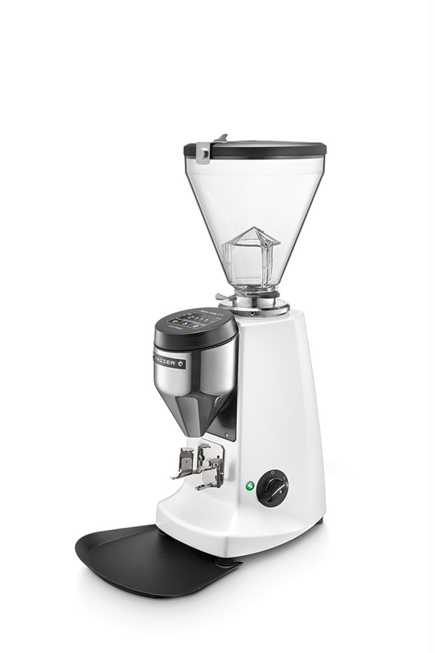Mazzer Super Jolly V UP Electronic White Espresso Grinder