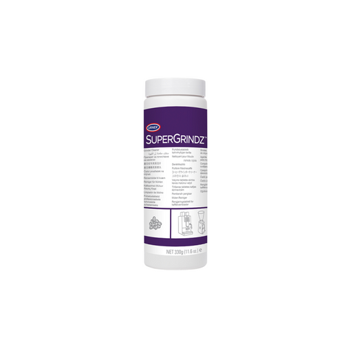 Urnex Supergrindz Grinder Cleaner - 330g Jar (Case of 12) Urnex Supergrindz Grinder Cleaner - 330g Jar (Case of 12)