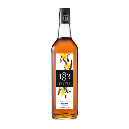 Routin 1883 Vanilla Syrup - 1L Bottle (Case of 6)
