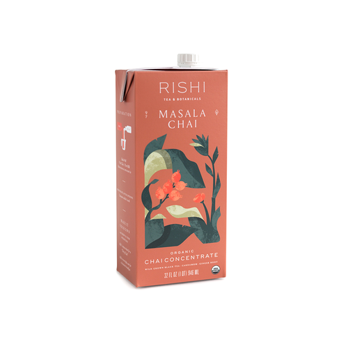 Rishi Tea Chai Concentrate - 12/32oz Cartons