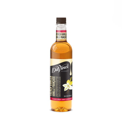 Davinci French Vanilla Syrup - 4/750ml Bottles