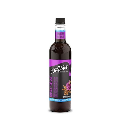 Davinci Sugar Free Chai Tea Syrup - 4/750ml Bottles