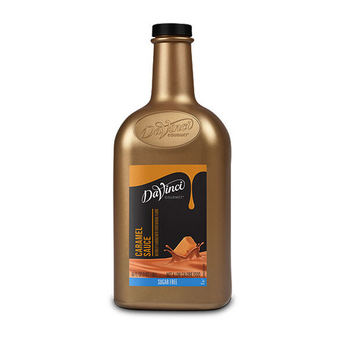 Davinci Sugar Free Caramel Sauce - 6/64oz Bottles