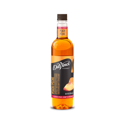Davinci Peach Syrup - 4/750ml Bottles