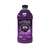 A 1/2 gallon (64 fl oz) bottle of Lotus Plant Power Purple Lotus Energy Concentrate. The clear plastic bottle contains a vibrant purple liquid and features a dark purple and black label with the "Purple Lotus" branding. The label displays the "1+5 Mix Concentrate" ratio and highlights natural ingredients like green coffee beans, acai, and botanical extracts.