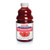 A 46 fl oz (1 QT 14 FL OZ) 1.36L bottle of Dr. Smoothie 100% Crushed Strawberry Fruit Smoothie Concentrate. The bottle contains deep red smoothie liquid and features a white cap. Its white label displays the brand logo above a blue banner reading "100% Crushed" and a pink banner reading "Strawberry," along with the description "Fruit Smoothie Concentrate" and illustrations of whole strawberries.