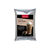 A 48 oz (3 lb) 1362 g metallic bag of Cappuccine Frappe Mix Latte Frappe. The package features a black front label with a red Cappuccine header, a tan section reading "Latte Frappe Coffee Based," and an illustration of a tall glass of whipped-cream-topped frappe alongside chocolate sandwich cookies with cream filling.
