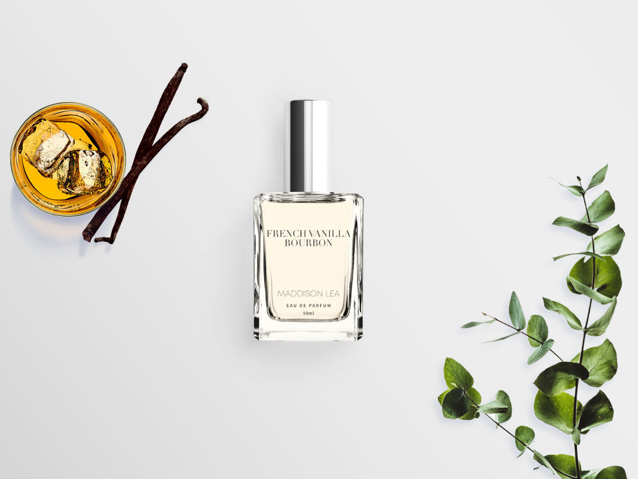 Vanilla Bourbon Perfume Warm Rich Fragrance with Sweet Notes