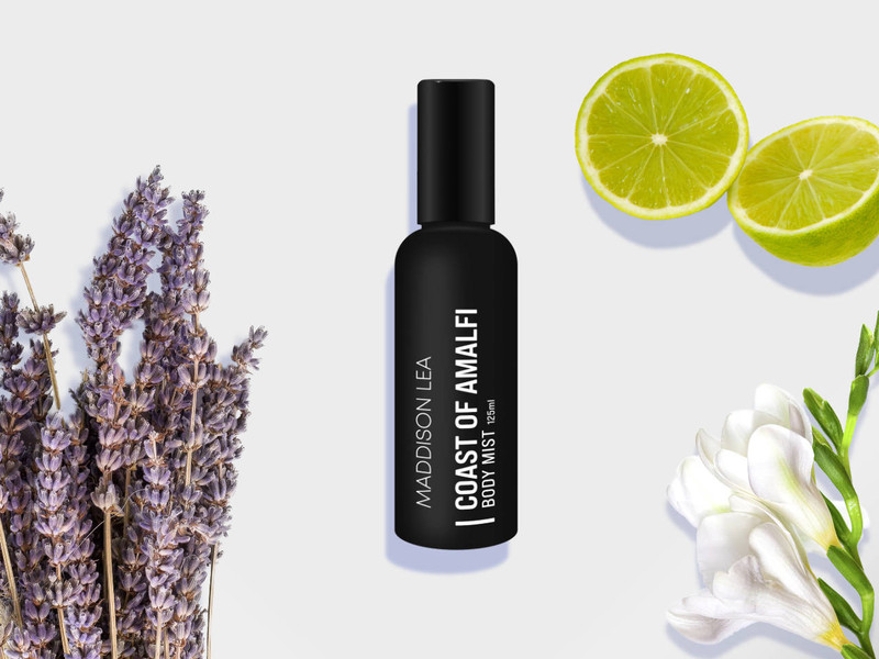 Coast of Amalfi luxury body spray Coast of Amalfi luxury body spray