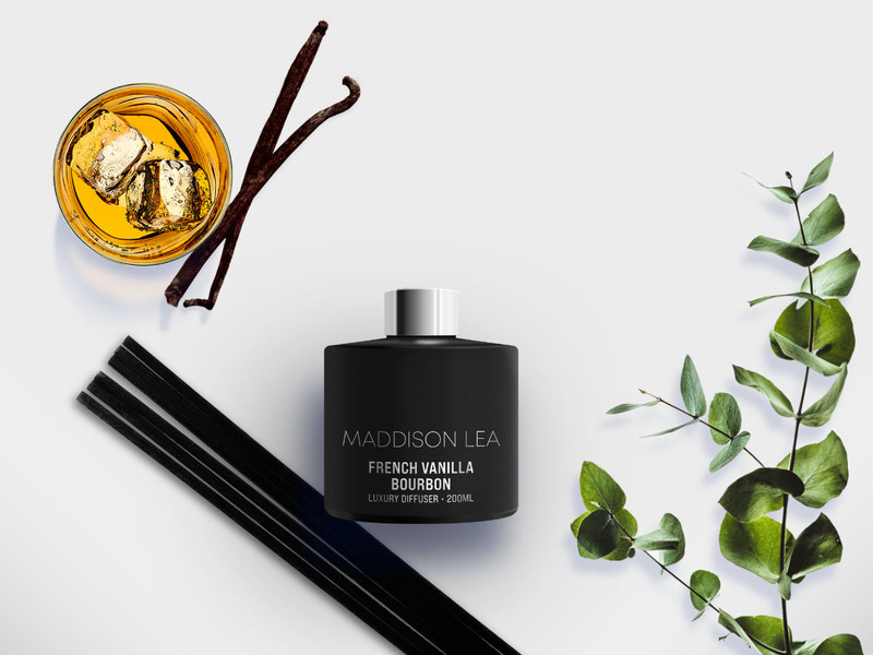 French Vanilla Bourbon luxury reed diffuser French Vanilla Bourbon luxury reed diffuser