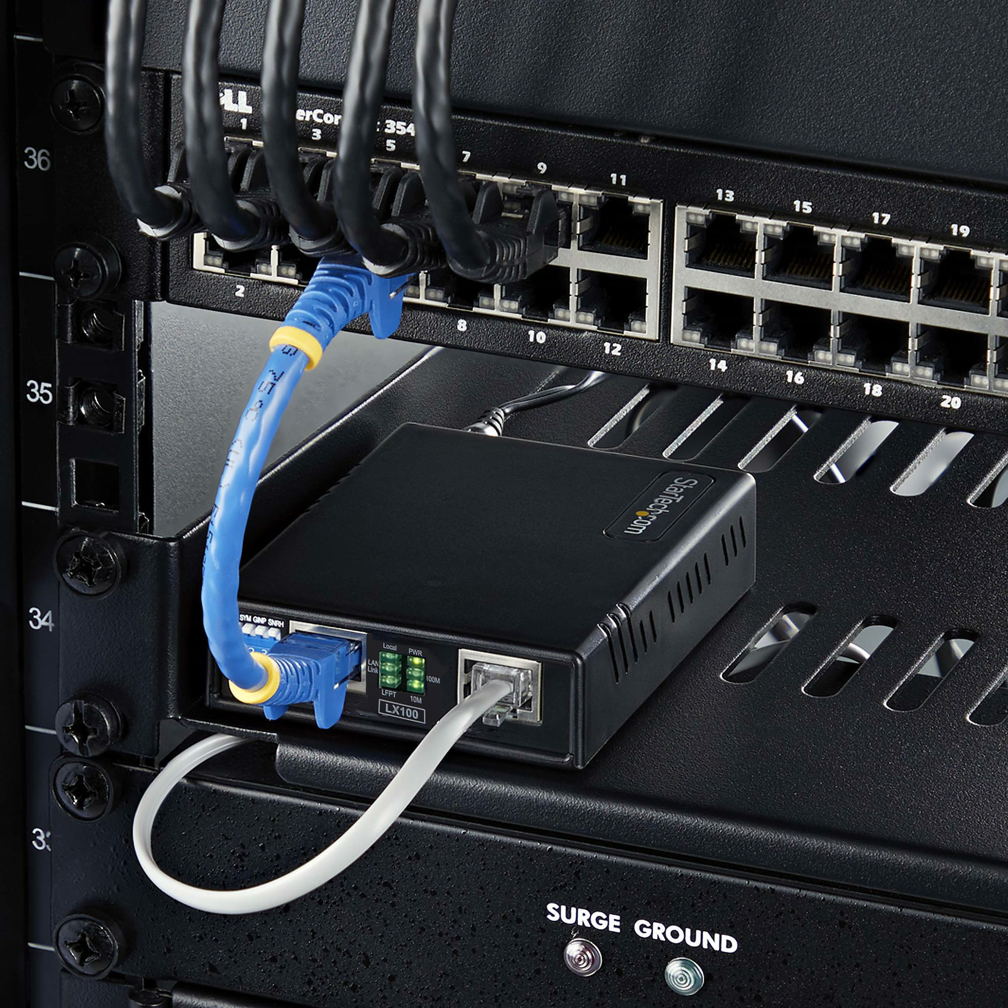 10/100 Ethernet Extender KIT, up to 0.5MI (800M), LONG-Range LAN OVER Single PAI C2-Ethernet-Extender