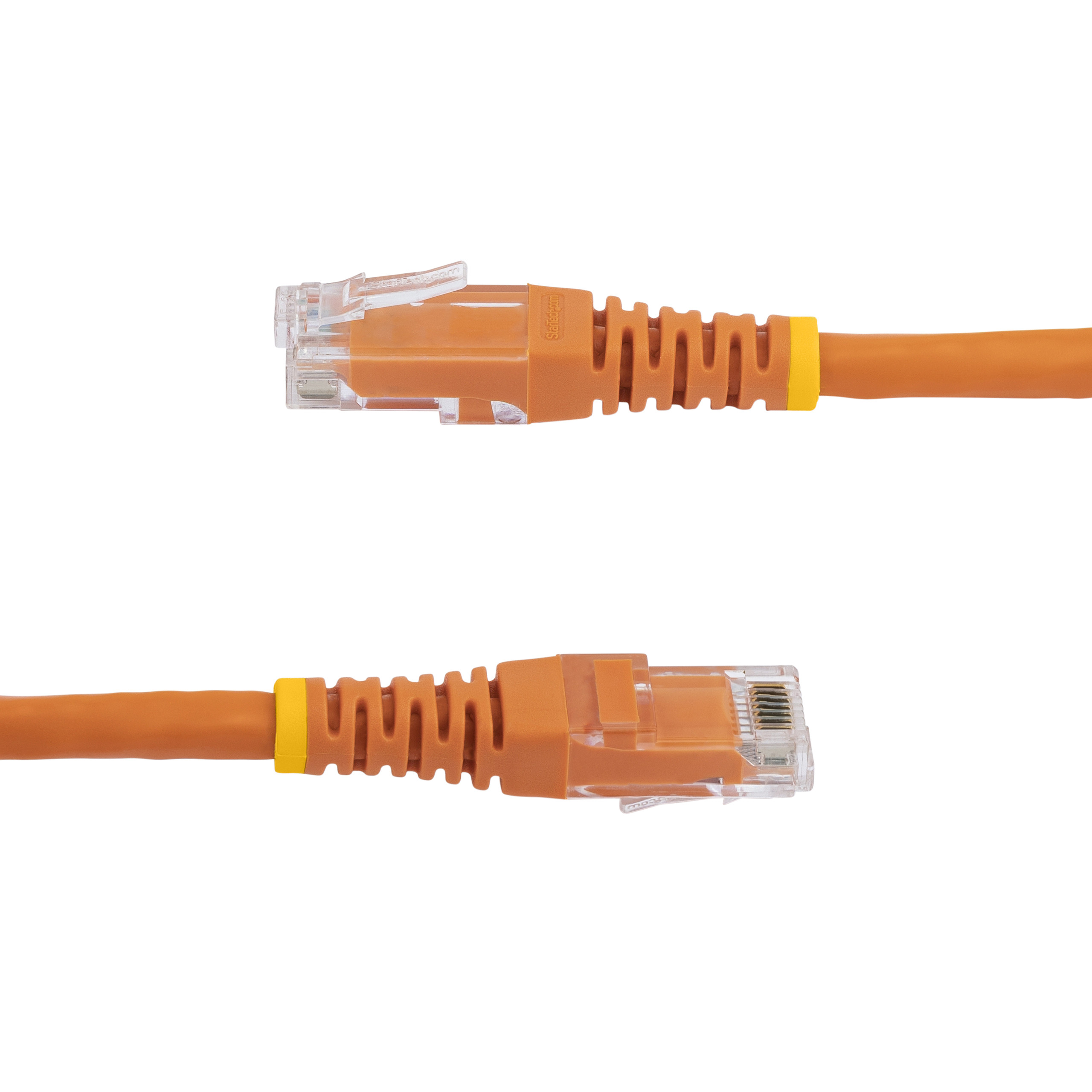 50FT Orange CAT6 Ethernet Cable Delivers Multi Gigabit 1/2.5/5GBPS & 10GBPS up T C6PATCH50OR