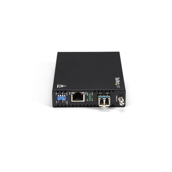 Convert Extend a GBE Connection up to 10 KM (6.2 MI) Using Single-MODE LC Fiber ET91000SM10