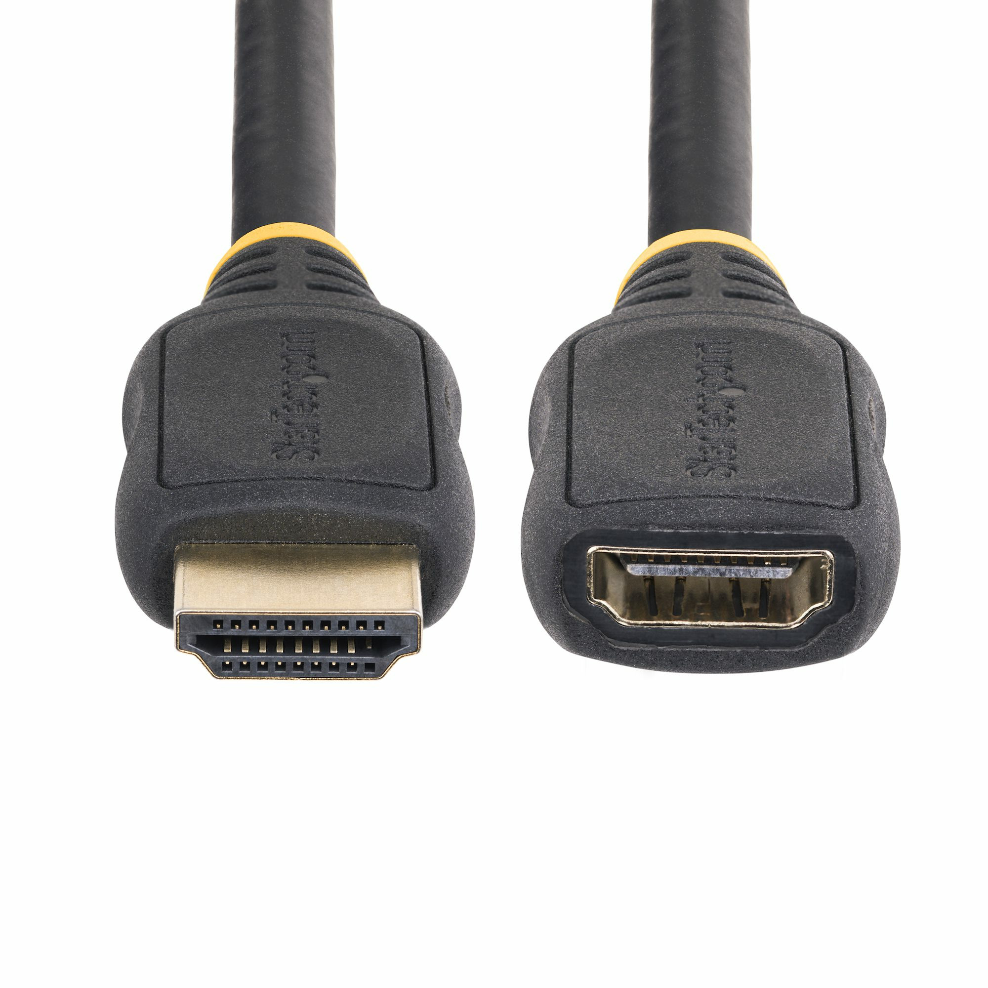 18IN (0.5M) HDMI 2.0 Extension Cable, HIGH Speed HDMI PORT Saver Cable, 4K 60HZ, HD2MF18INL
