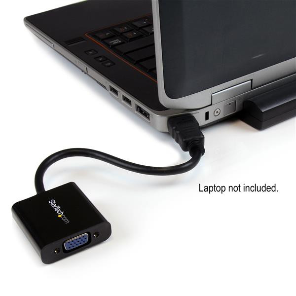 THE HD2VGAE2 HDMI to VGA Adapter Allows YOU to Connect an HDMI Output FROM YOUR HD2VGAE2