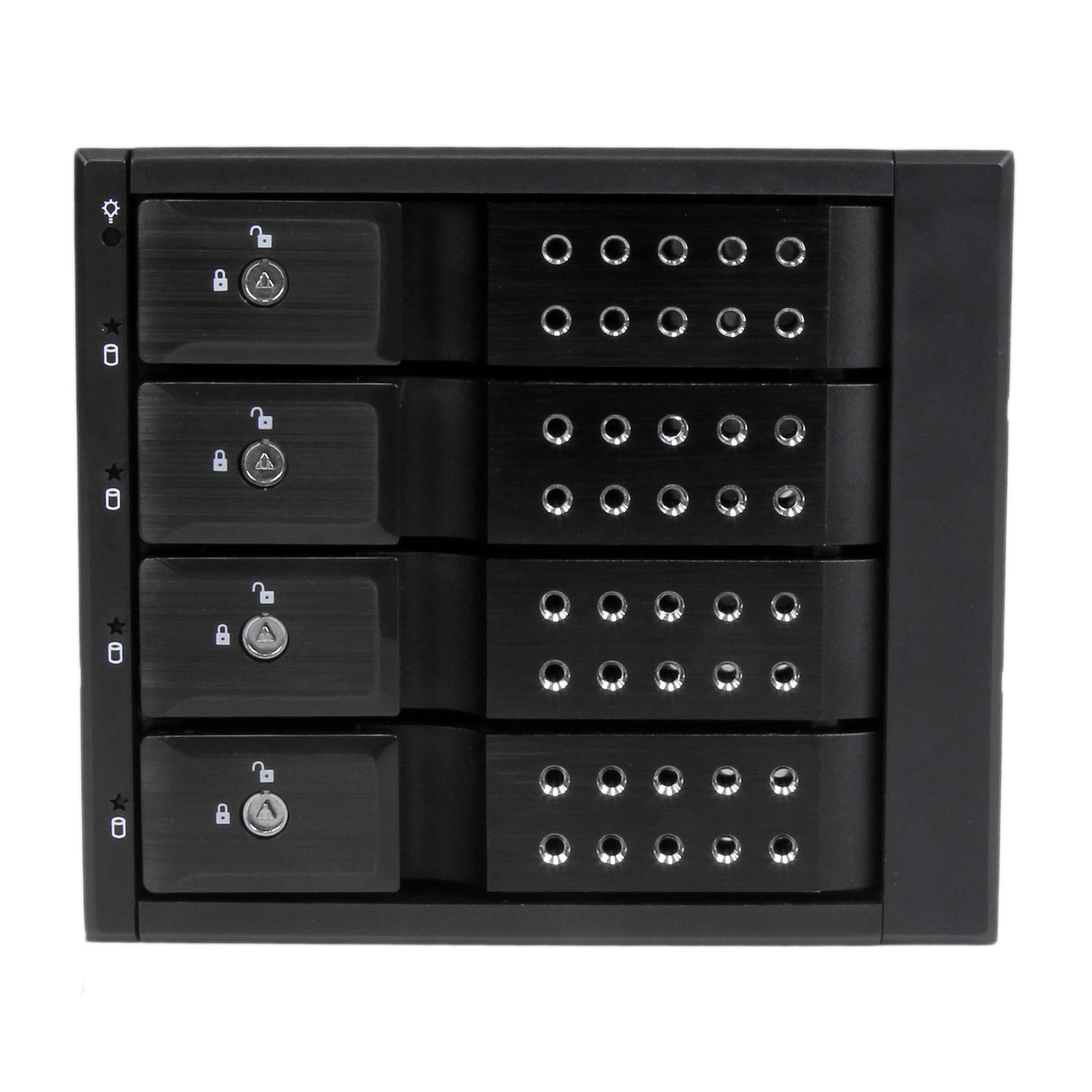 4-Bay 3.5" SAS/SATA Hot-Swap Backplane for 3 x 5.25" Bays