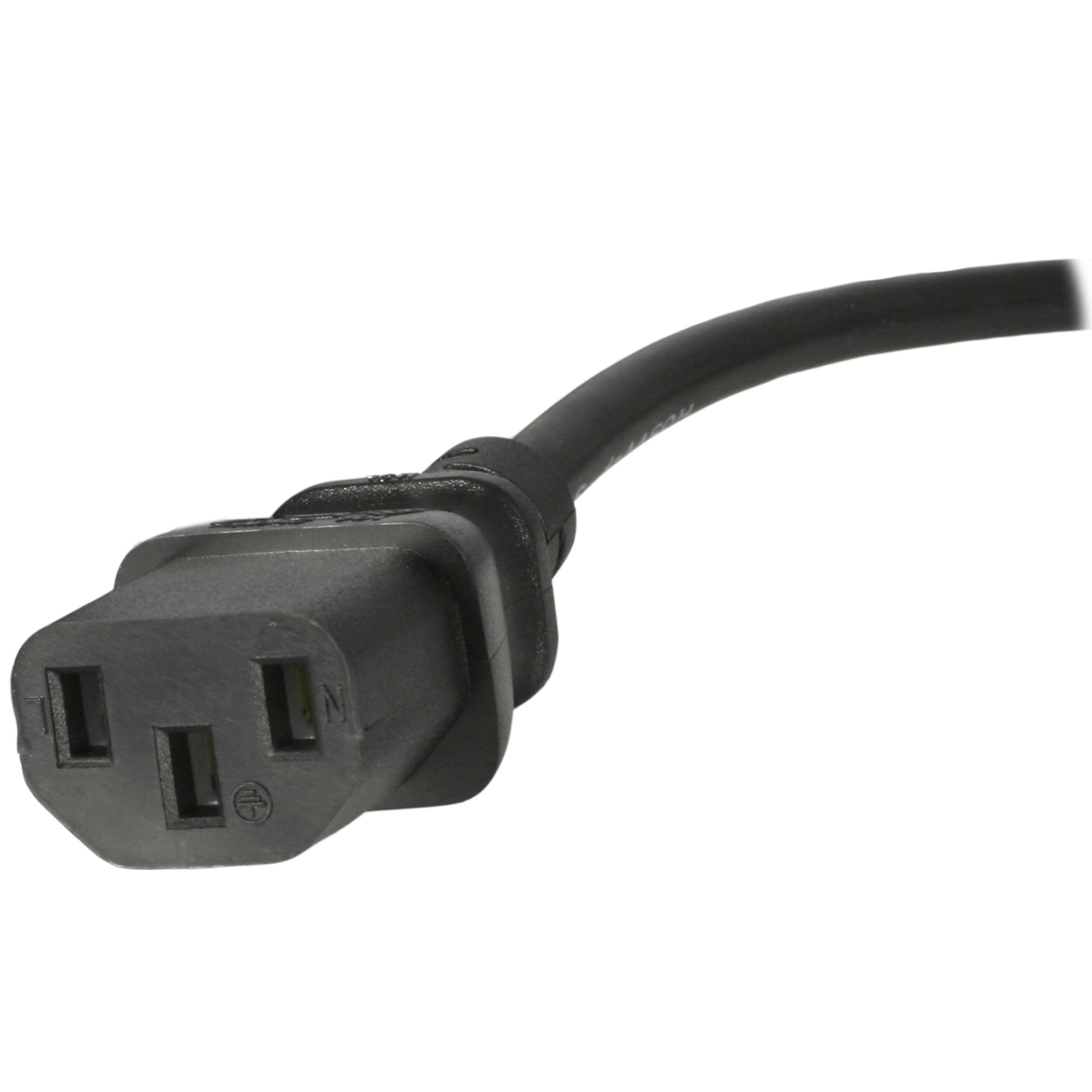6FT/1.8M 18AWG (0.75MM2) UK Computer/Monitor Power Cable AC Power CORD W/ BS 136 PXT101UK