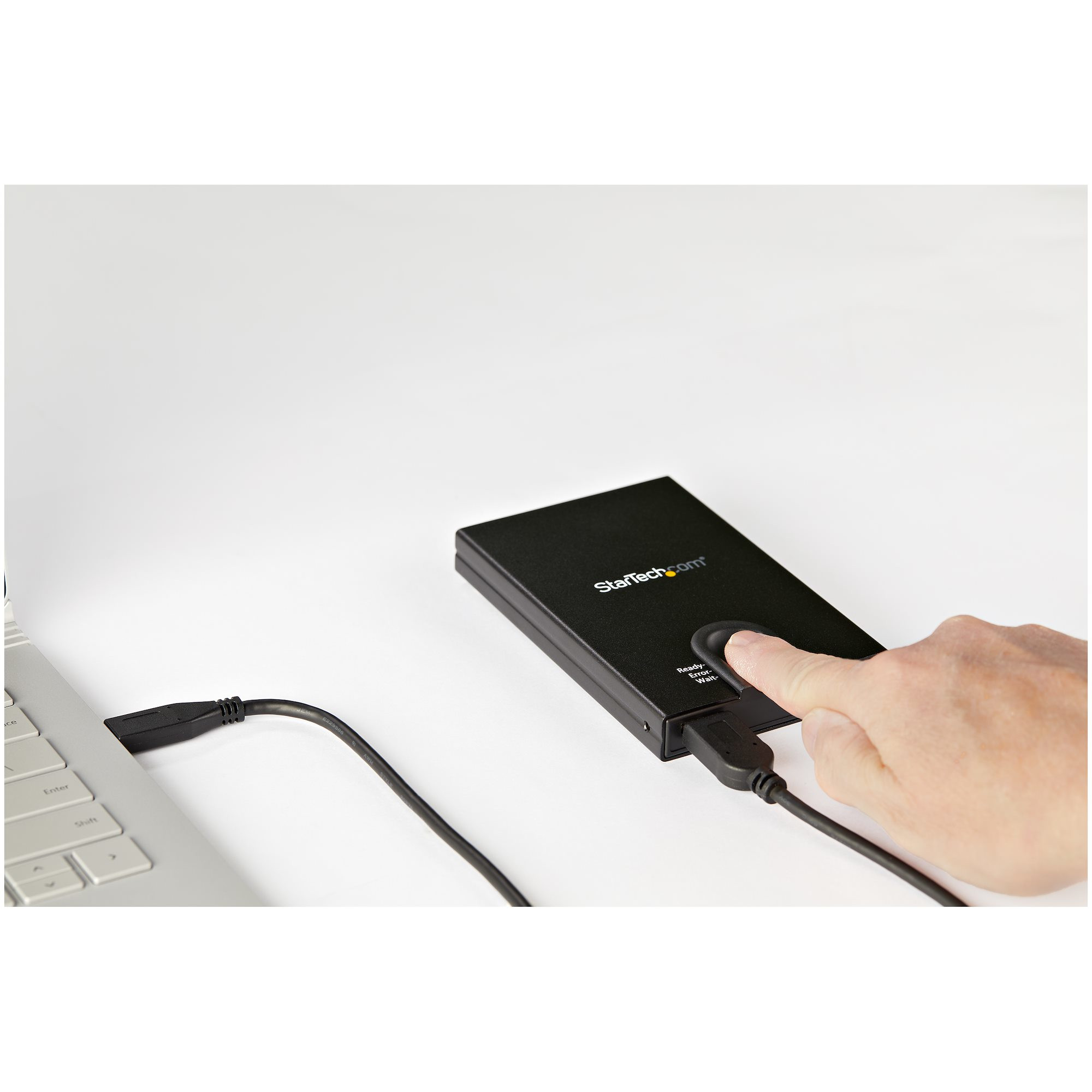 USB 3.0 to 2.5 INCH SATA External HARD Drive Enclosure W/Secure Biometric Finger S251BMU3FP