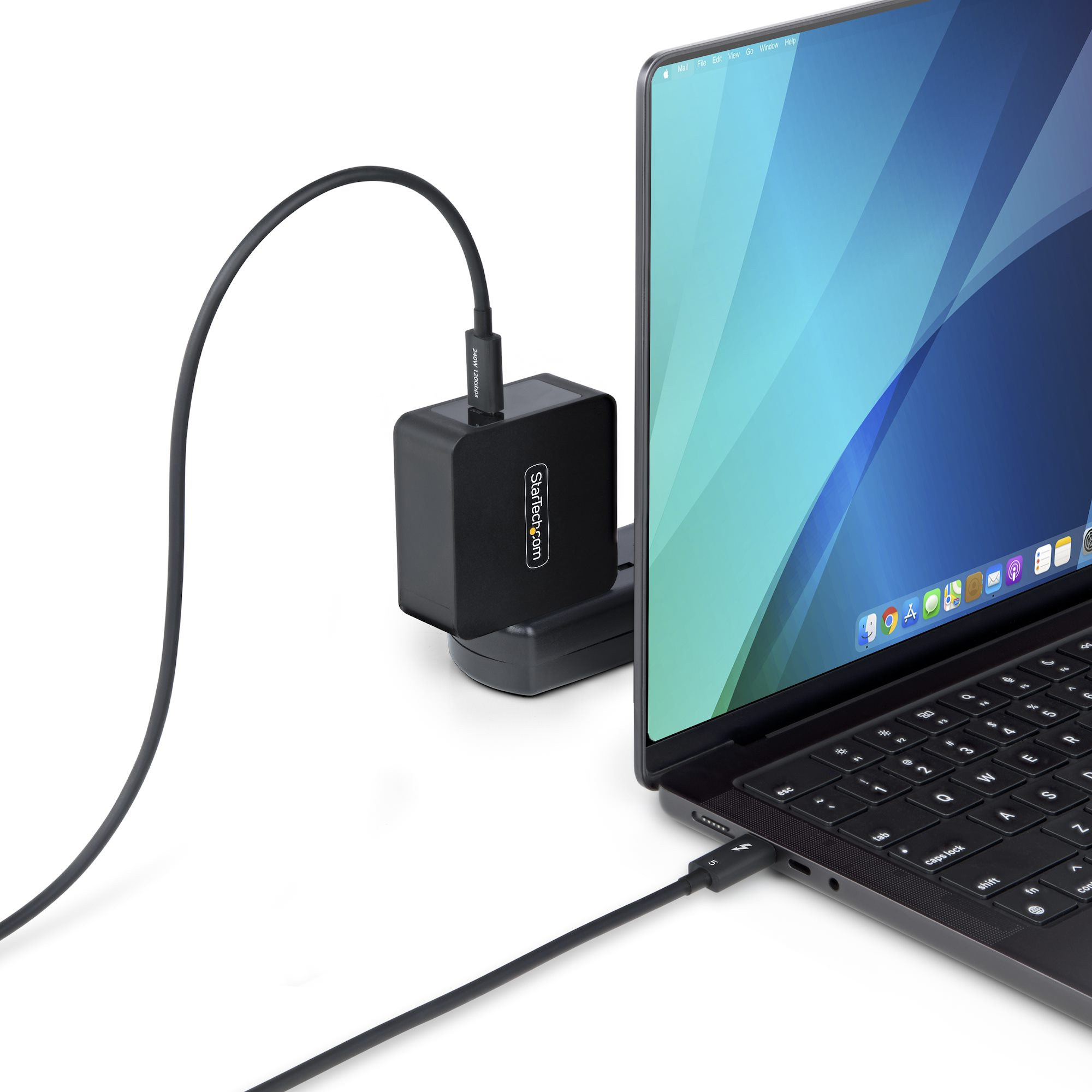 3FT (1M) Thunderbolt 5 Cable, 80GBPS/up to 120GBPS, 240W PD, 8K 60HZ Video, CERT TBLT5MM1M240W