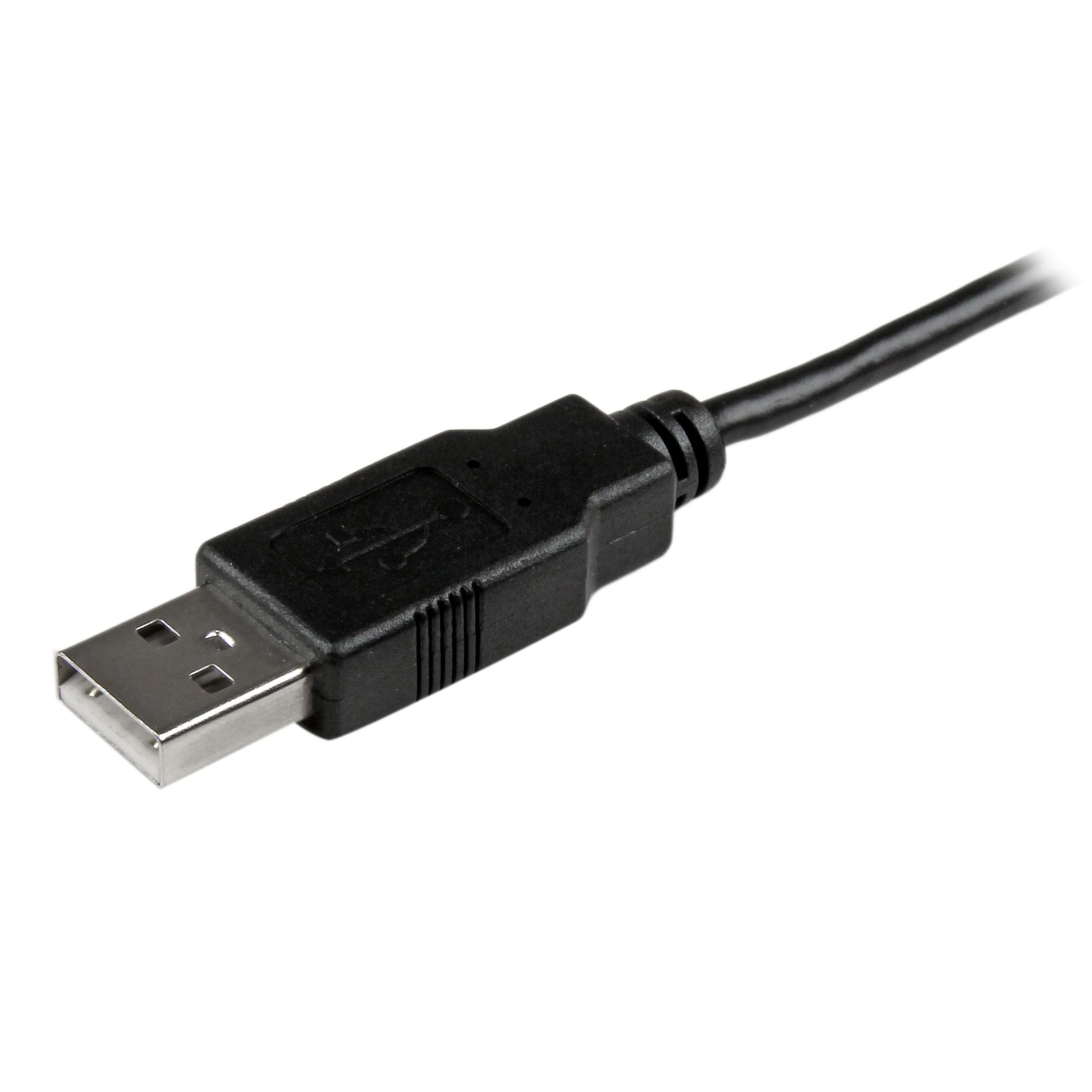 Charge YOUR Power-Hungry Mobile Devices WITH THIS 24 AWG Micro-USB Cable - 3M LO USBAUB3MBK