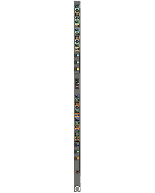 Vertiv VP4551V power distribution unit (PDU) 24 AC outlet(s) Black, Multicolour