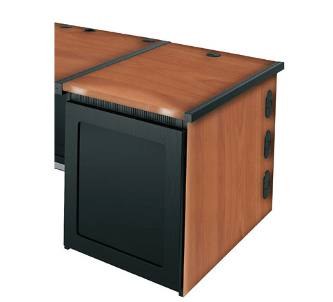 LD Series 12 Space SIDE RACK, DC,Compements LD Series Desks; Provides Quiet LOCA LD-1230DC