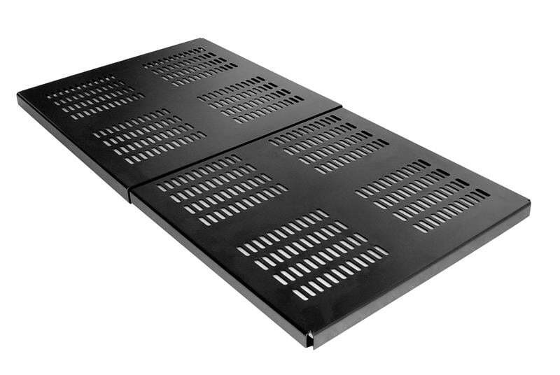 LOW Profile Fixed Shelf; 23INW X 1.75INH X 36IND; GRAY; Single Sided; Vented 12610-123