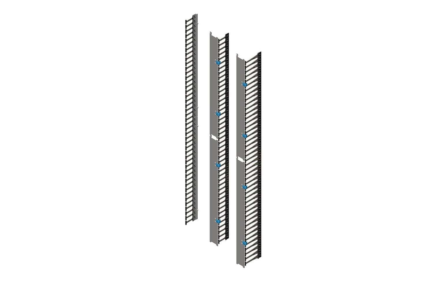 Vertical Cable Manager for Zetaframe\\U00AECABINET; for 48U X 31.5\\W (800 MM) C 38647-E39