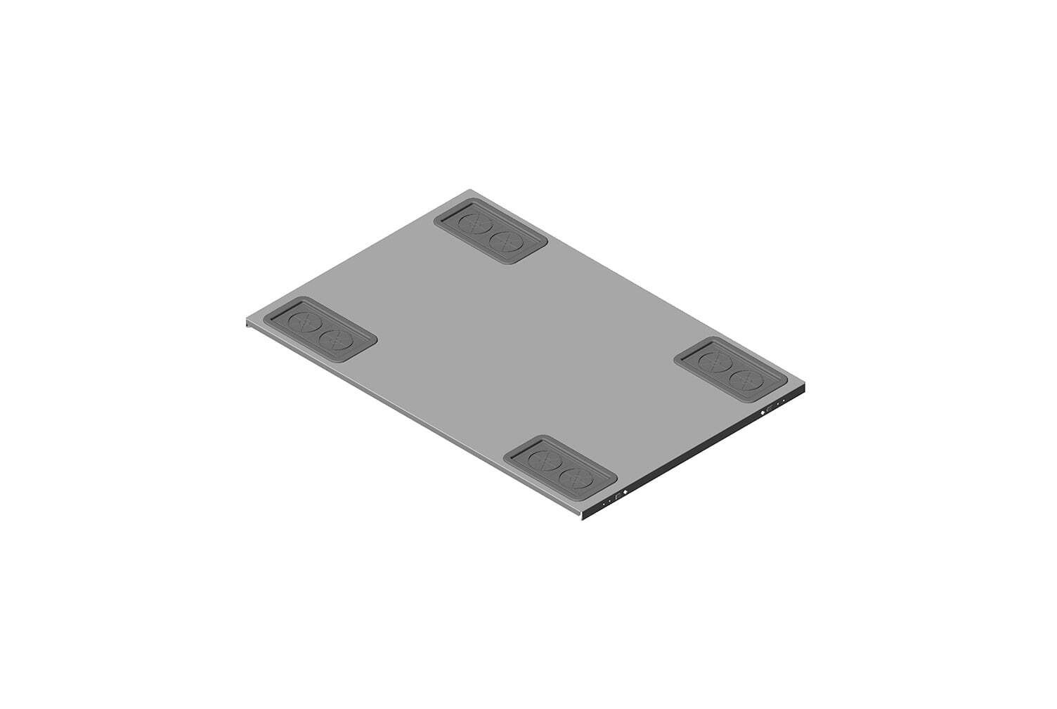 TOP Panel WITH Grommets for Zetaframe\\U00AECABINET; for 29.5\\W X 47.2\\D (750 39746-750