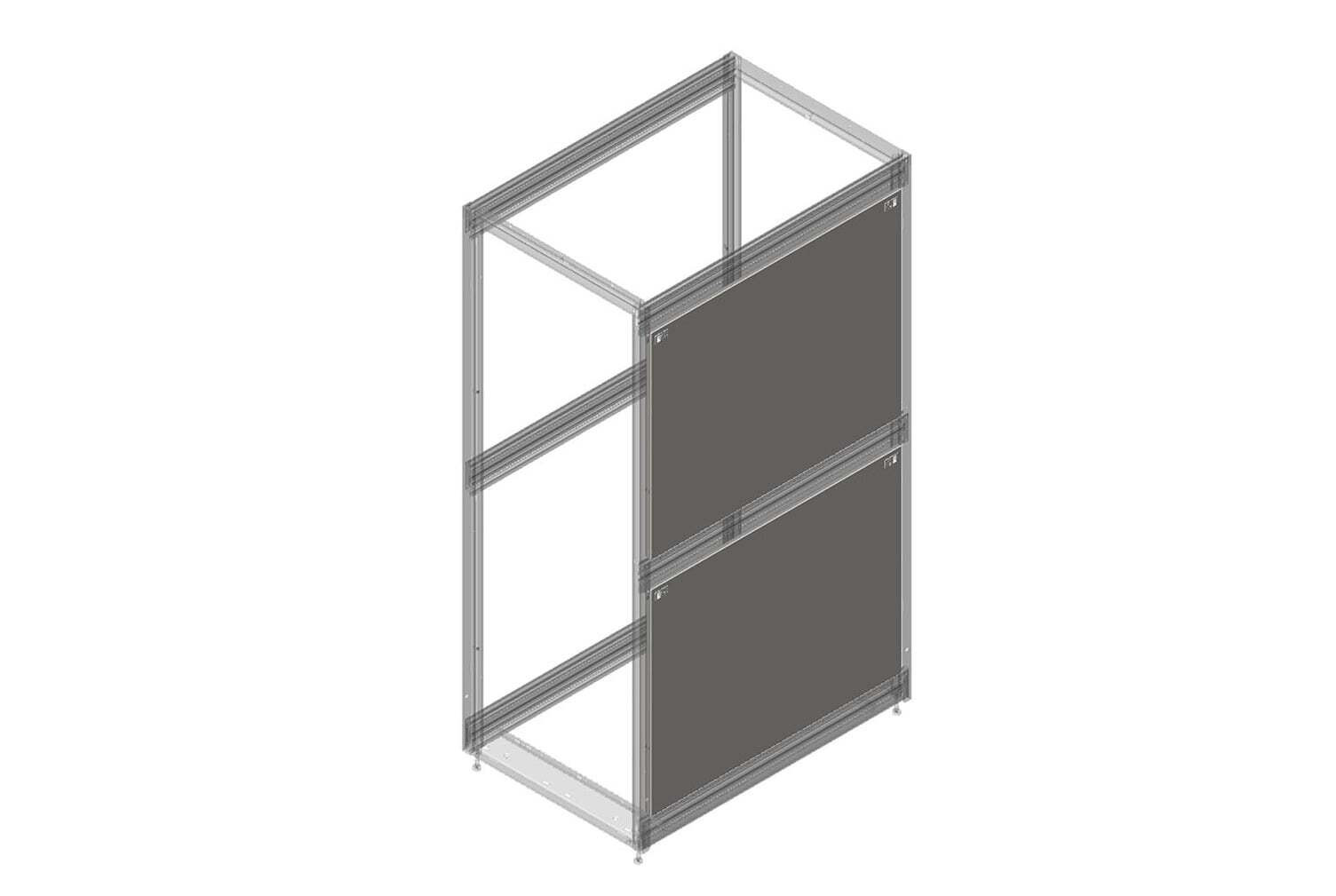 SIDE Panel for Zetaframe\\U00AECABINET; for 48U X 43.3\\D (1100 MM) Cabinet; SOL 39763-7AR
