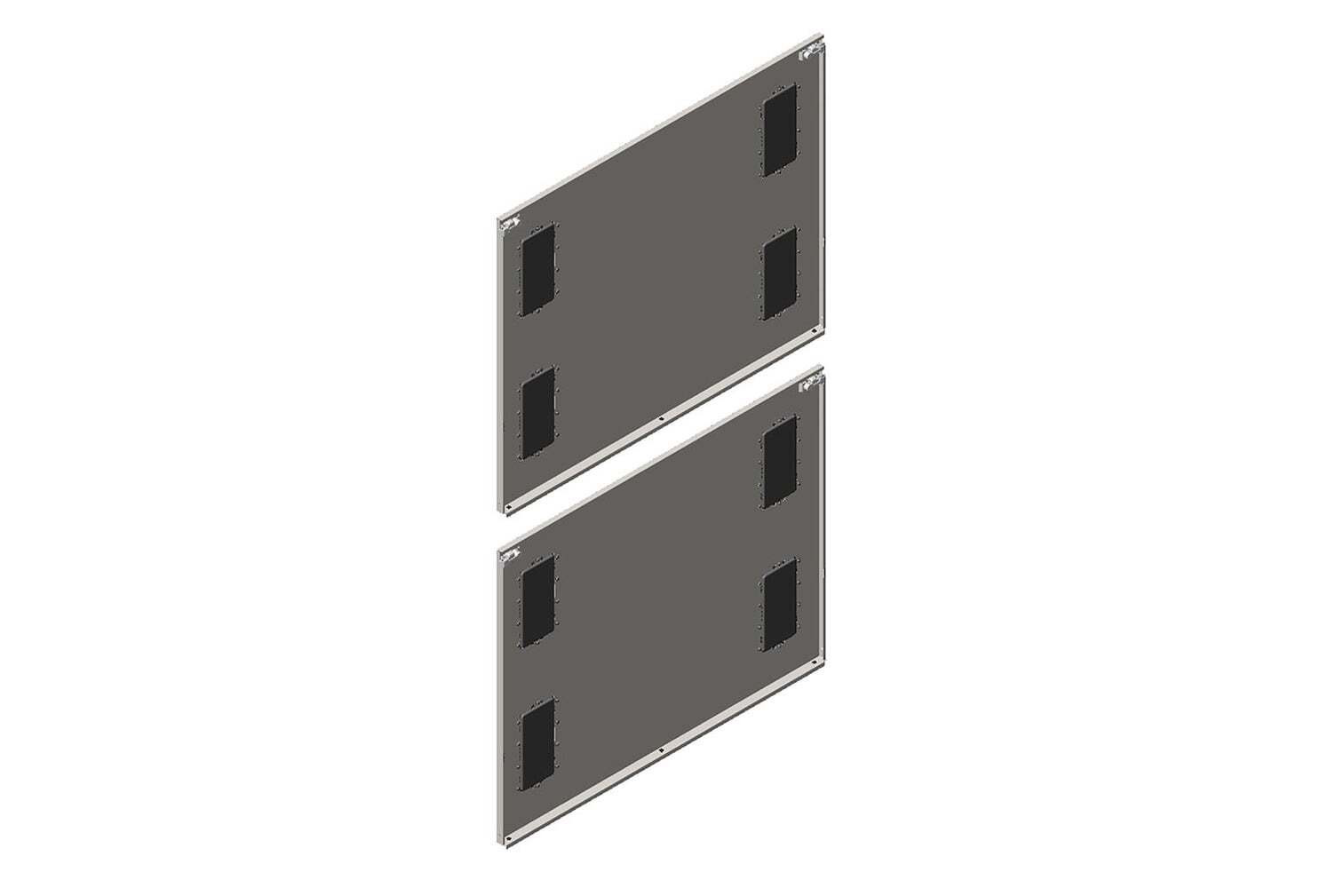 SIDE Panel WITH Grommets for Zetaframe\\U00AECABINET; for 48U X 47.2\\D (1200 MM 39774-7AW