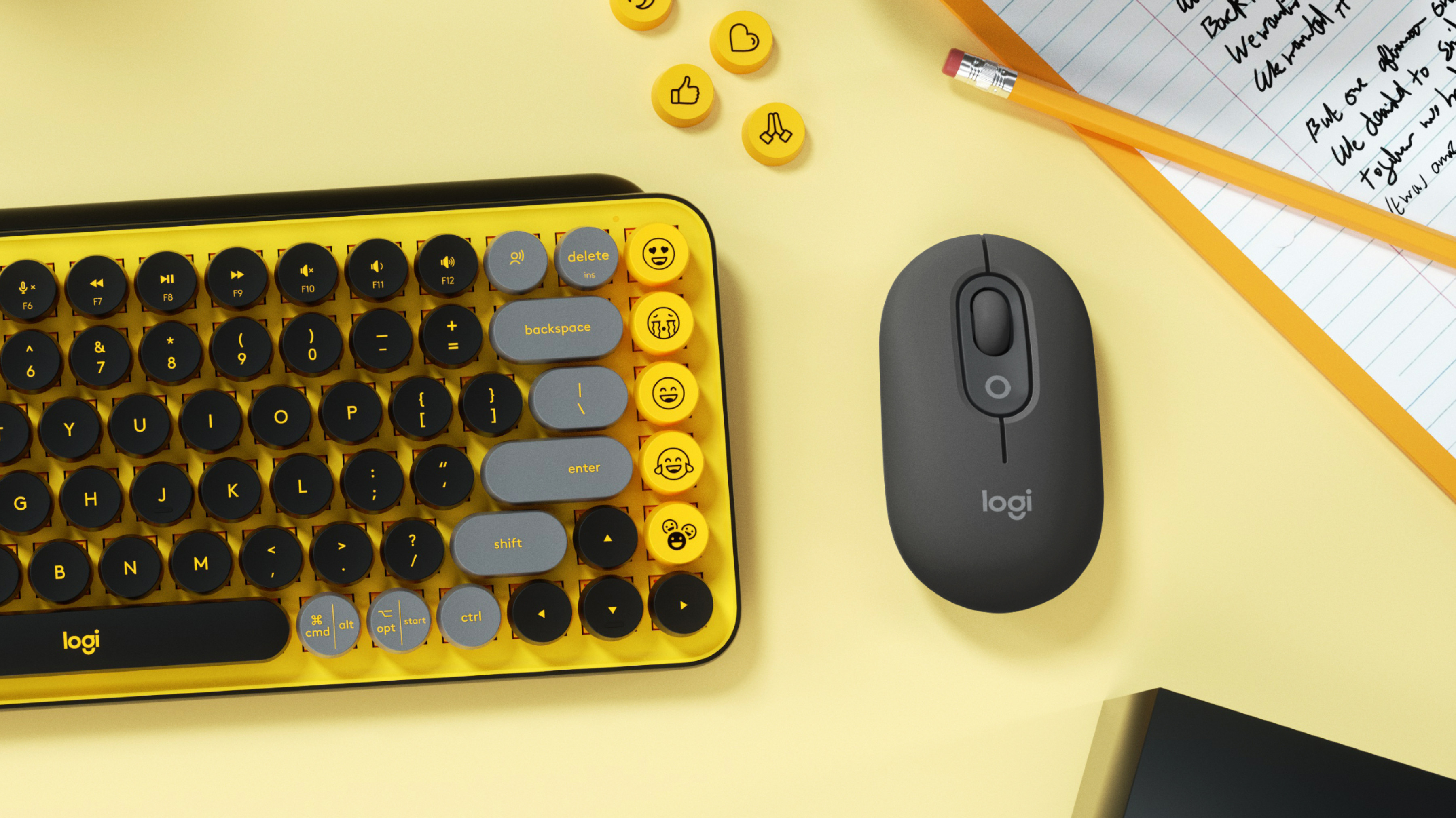 POP Mouse WITH Emoji - Graphite 910-007165