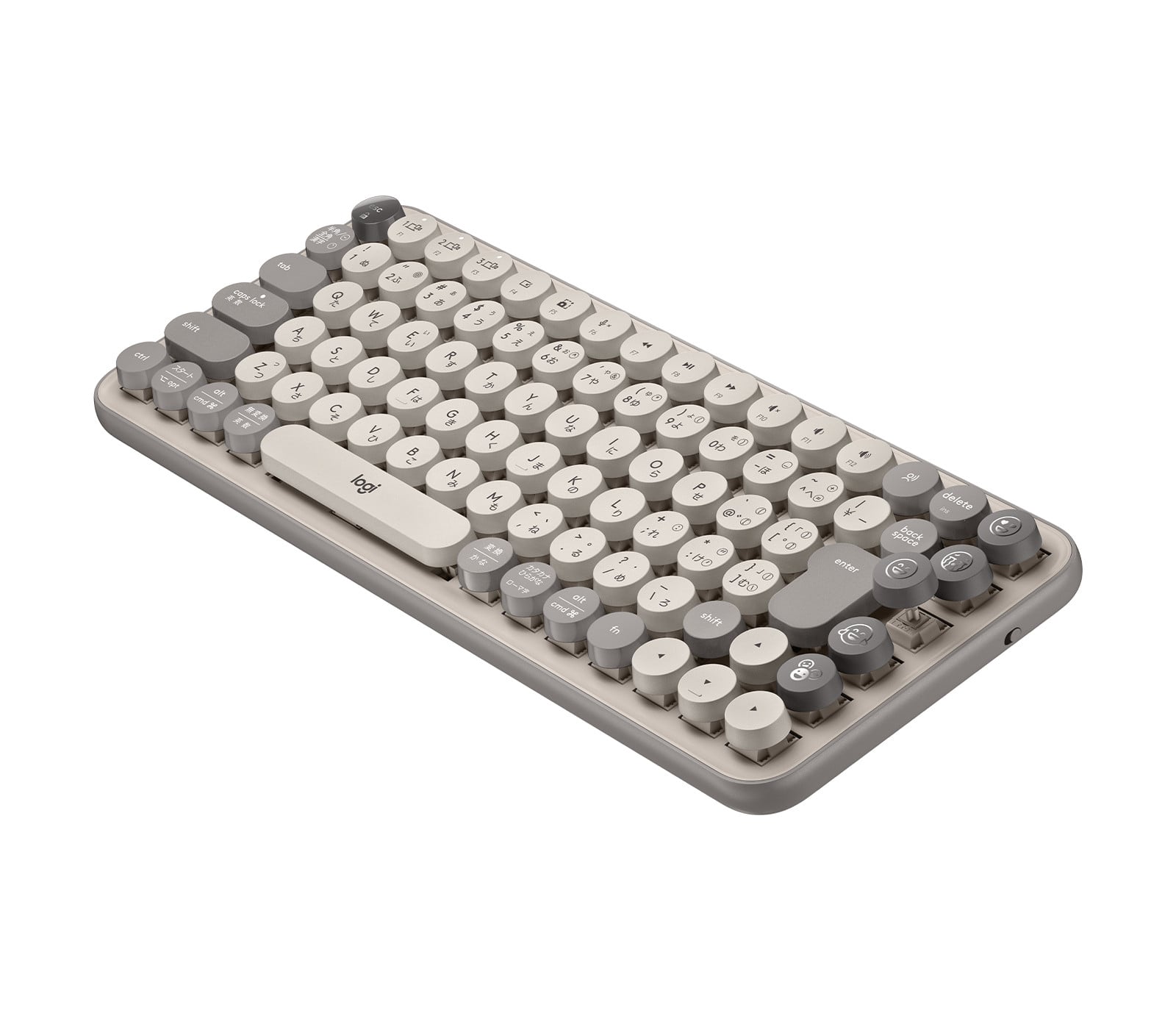 POP KEYS Wireless Mechanical Keyboard WITH Emoji KEYS - MIST_SAND - BOLT,SIOC - 920-011232