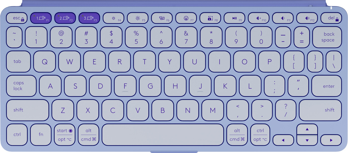 KEYS-to-GO 2 Ultra-Portable Keyboard WITH Cover - Lilac - Universal 920-012920