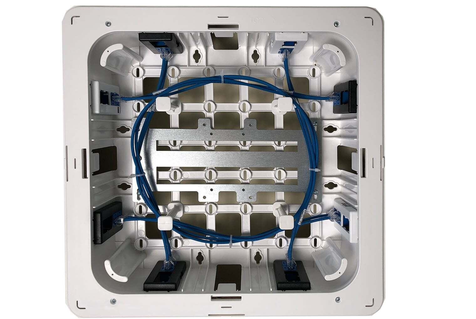 14IN (355 MM) Recessed WALL & HARD-LID Ceiling Mounted Plastic Access Point ENCL 1019-RM