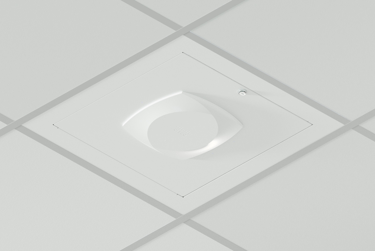 Locking Suspended Ceiling TILE Access Point Enclosure, 3INH X 18.5INW X 18.5IND 1047-ARAP555