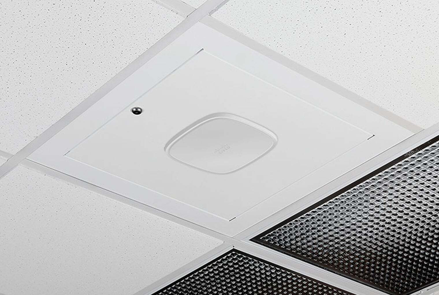Locking Suspended Ceiling TILE Access Point Enclosure, 3INH X 18.5INW X 18.5IND 1047-COAP9120-T