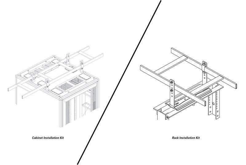 Cable Runway Elevation Kit For Cabinets 10506-718