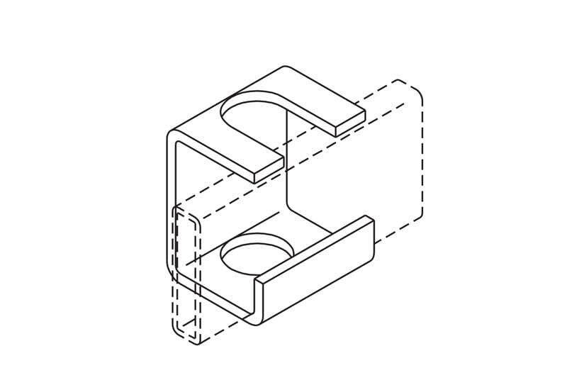 Slotted Support Bracket 5/8" 10607-001