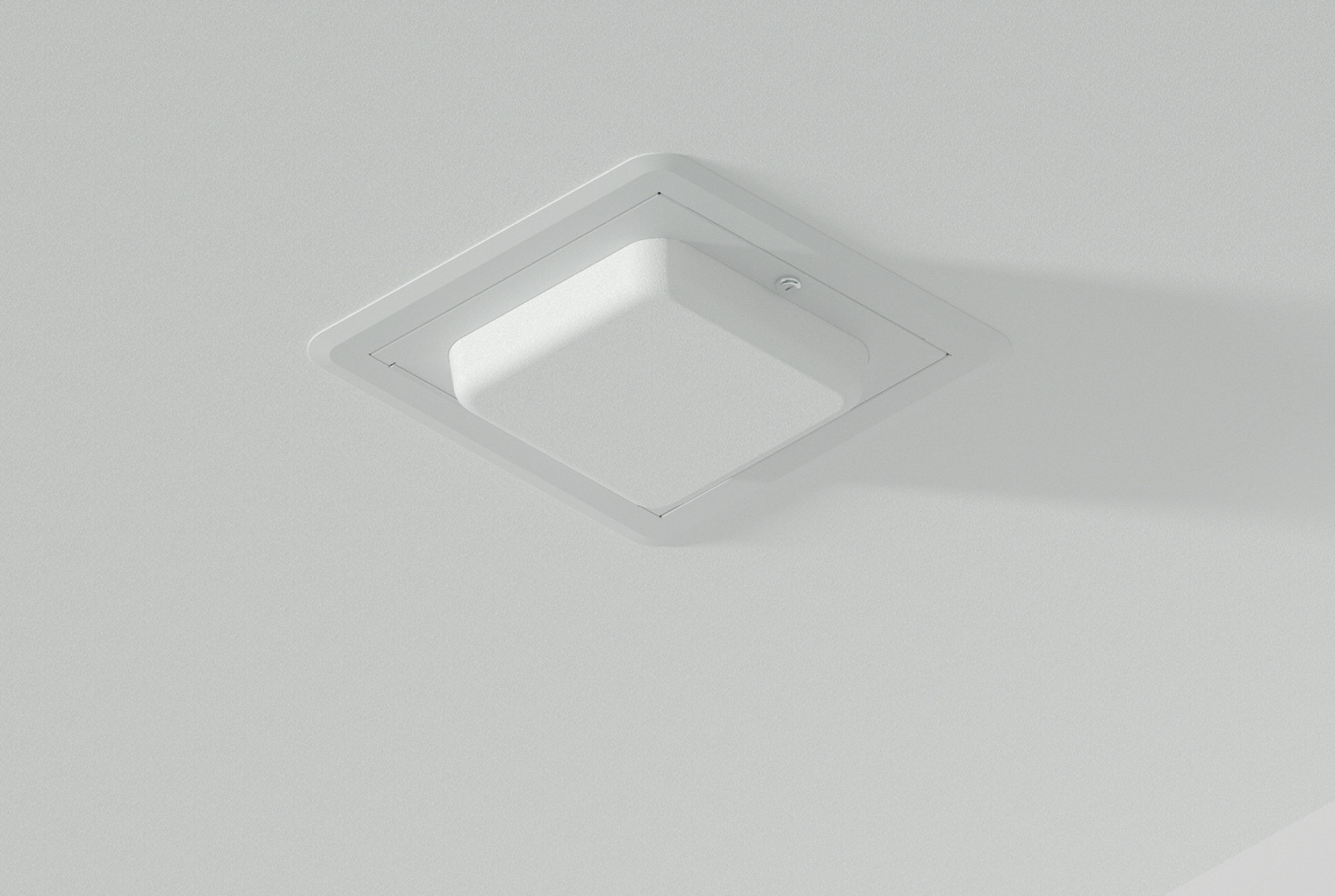 Locking Recessed HARD Ceiling Access Point Enclosure, 2.8INH X 14.3INW X 14.3IND 1075-ARAP755