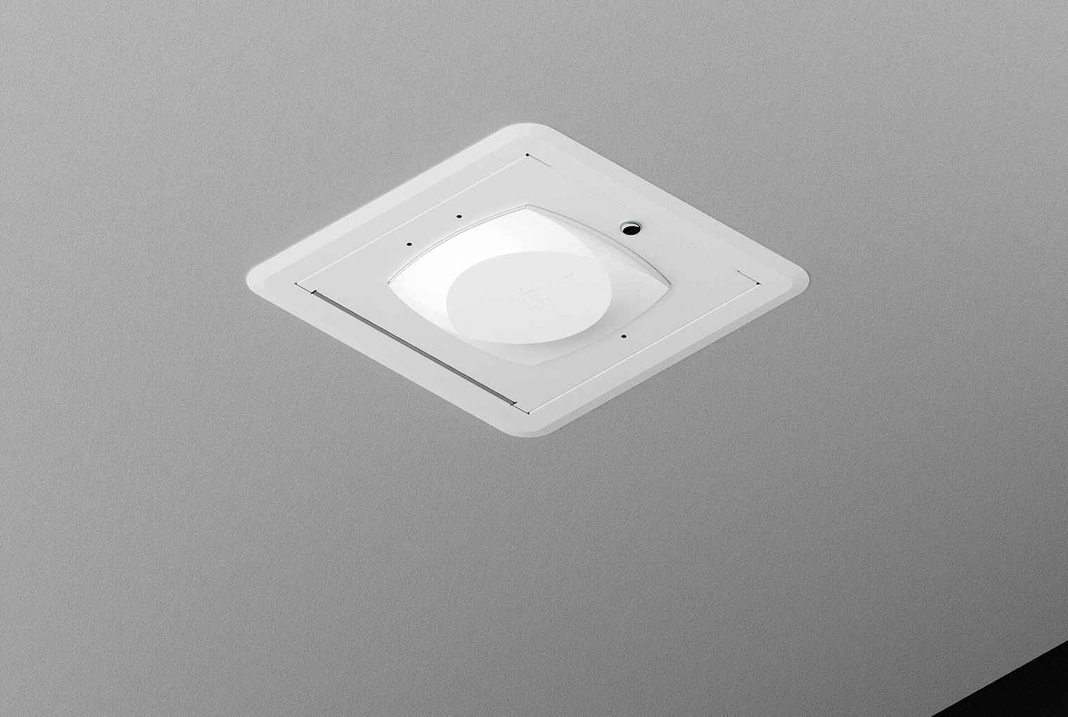 Locking Recessed HARD Ceiling Access Point Enclosure, 2.8INH X 14.3INW X 14.3IND 1075-COAP9136