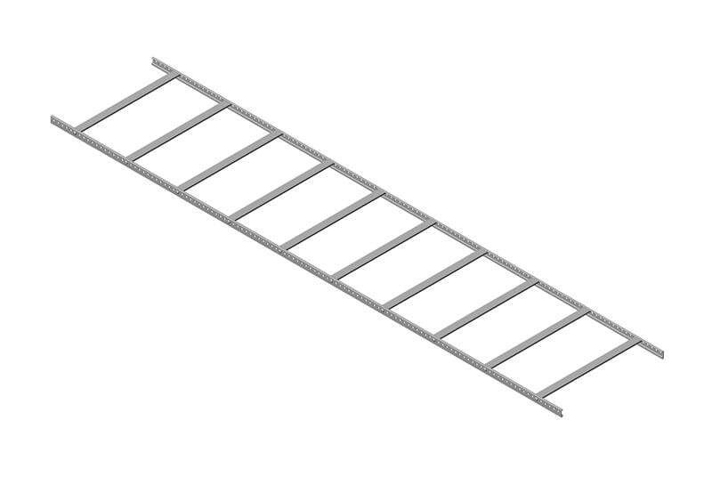 Adjustable Cable Runway; 1.5IN H X 12IN W X 119.5IN L (38 MM X 305 MM X 3035 MM) 14300-712