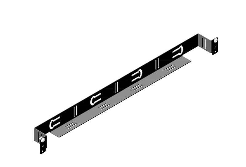 RMR Fixed WALL-Mount Enclosure Front to REAR Lashing Bracket; 1.76\\ (45 MM) H X 37252-C02